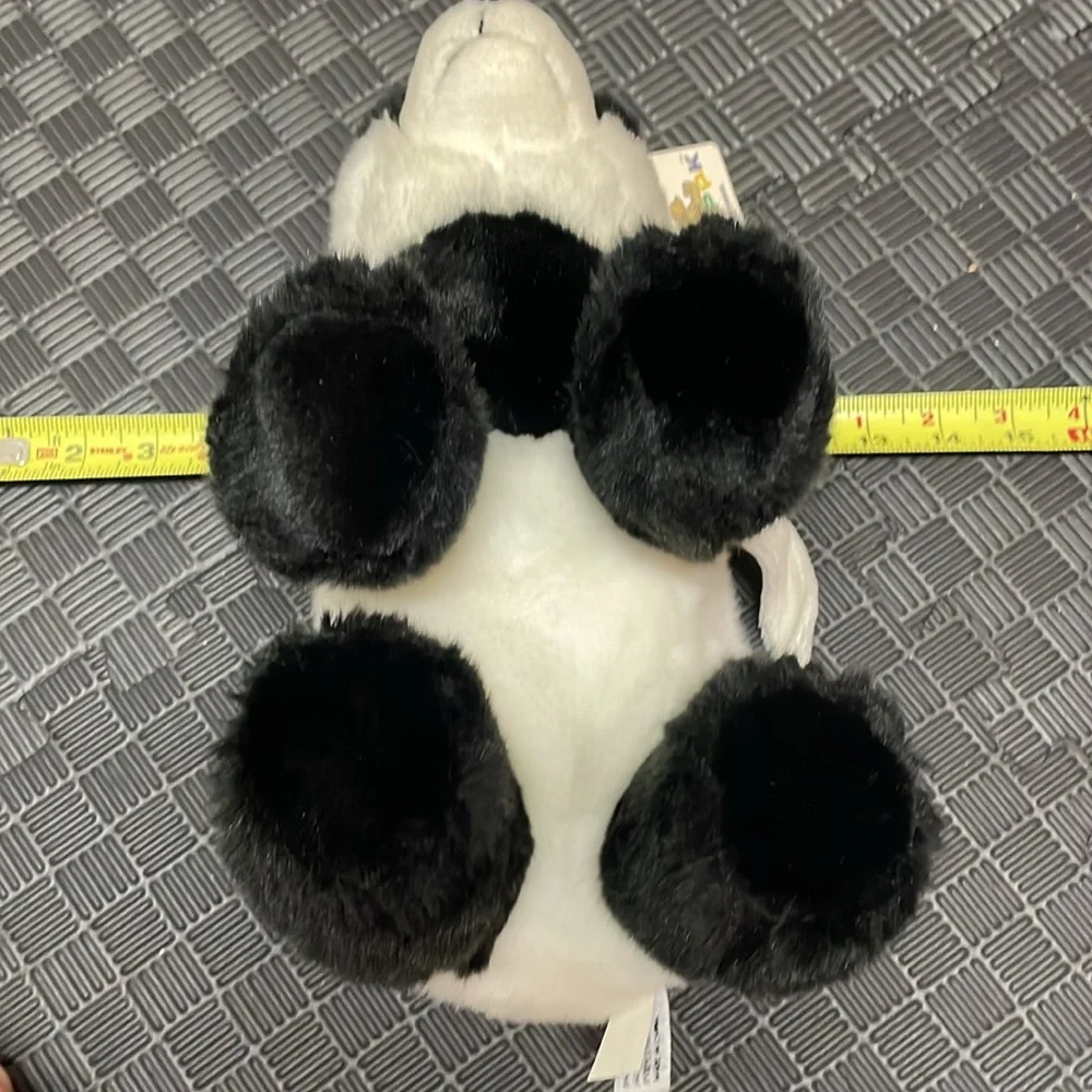 Panda plush tote purse by unipak design